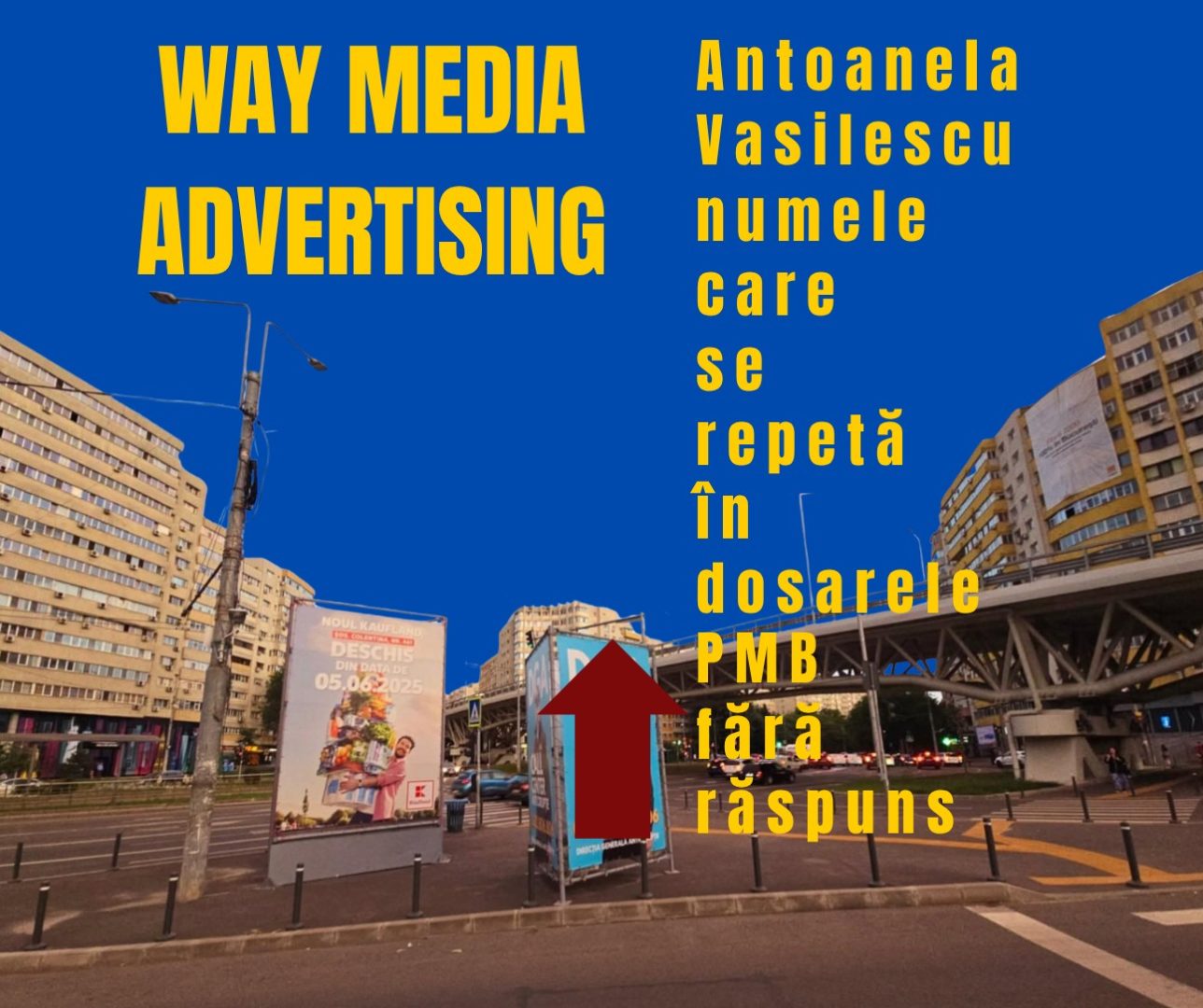 Way Advertise Production SRL, Antoanela Vasilescu și controversele din publicitatea outdoor în 2025